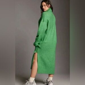 Daily Practice for Anthropologie Kelly Green Women's Sweater Dress